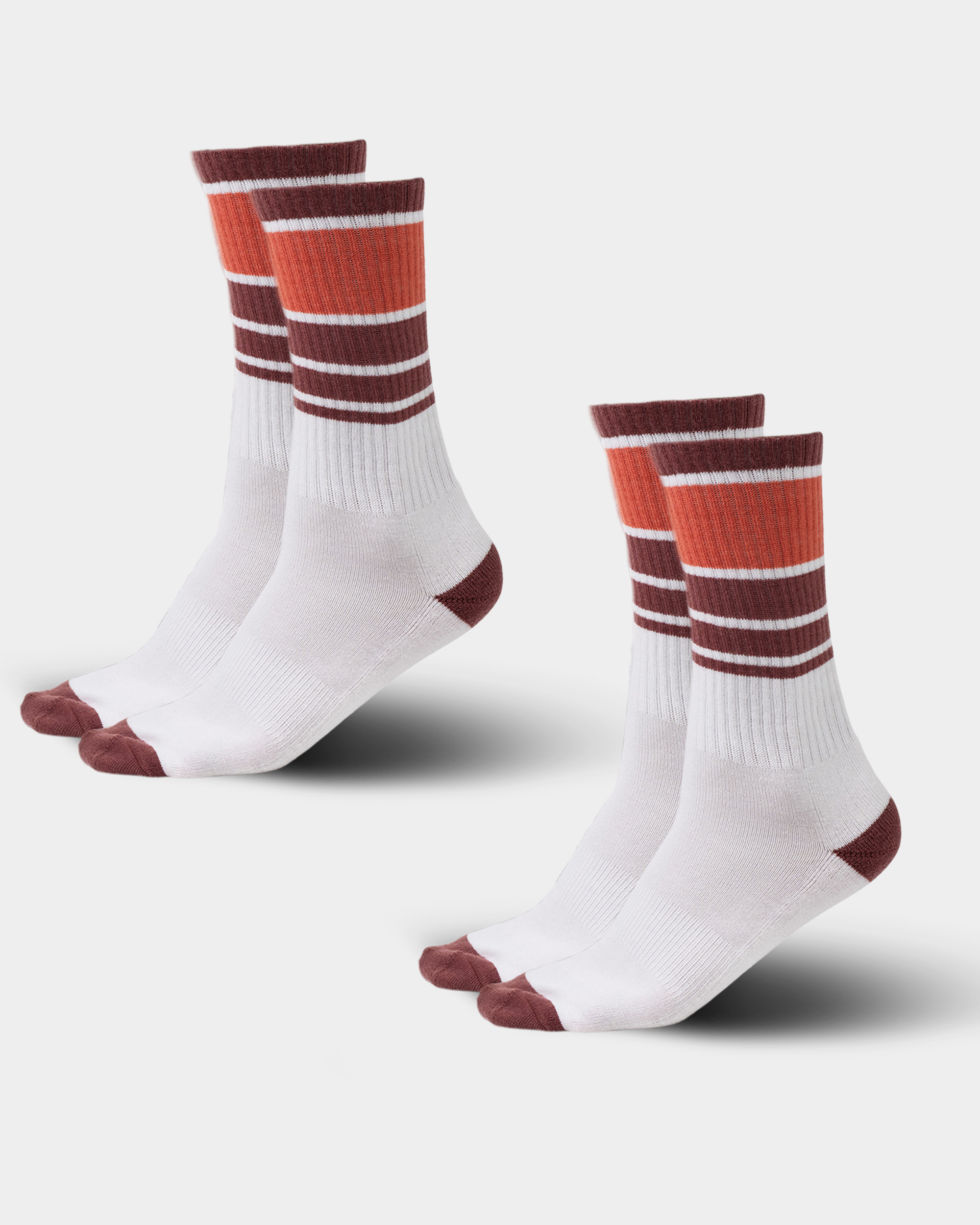 Athletic Stripe Sock Men's Crew Sock - The Simple Man
