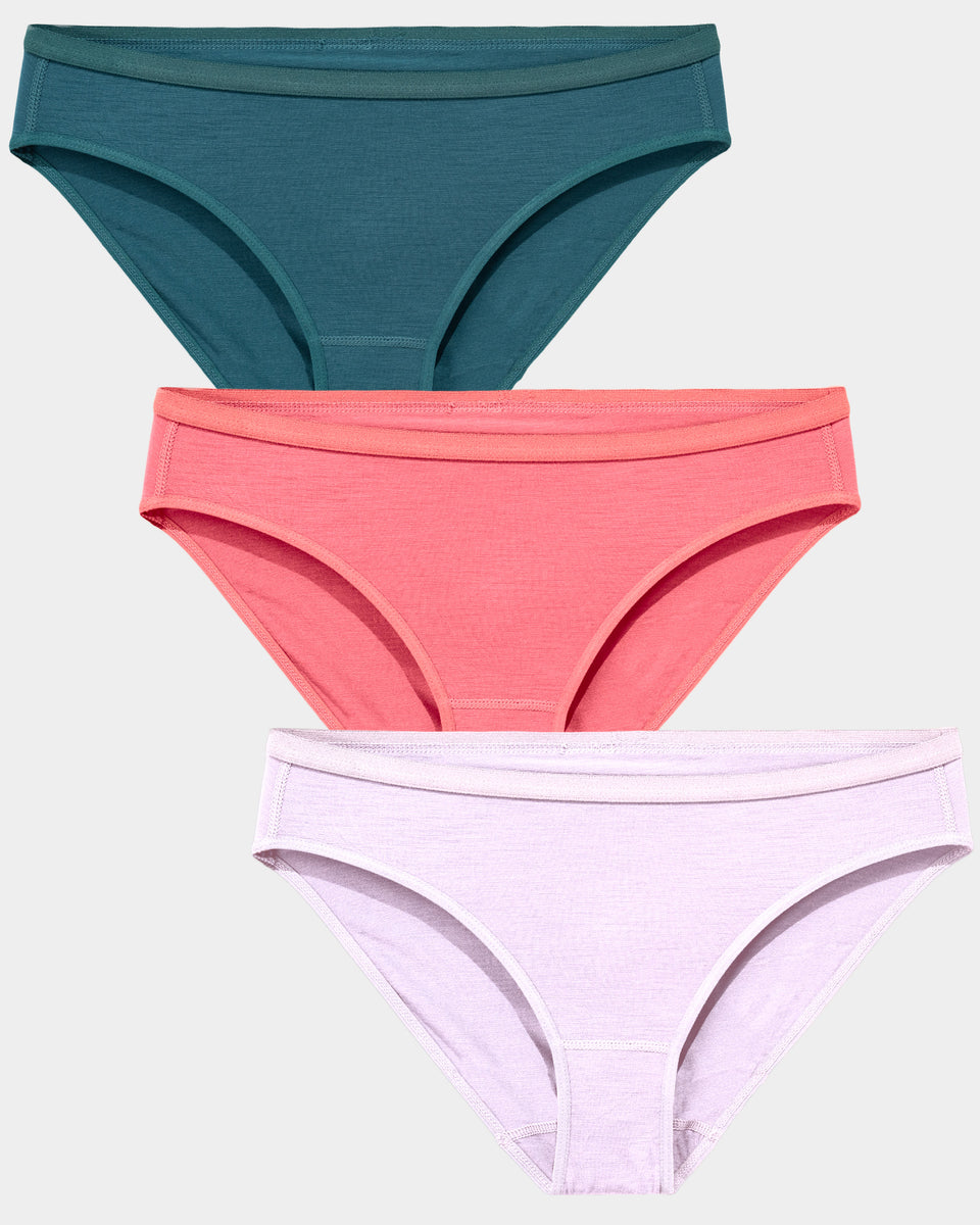 Bikini Brief 3 Pack – Woolly Clothing Co