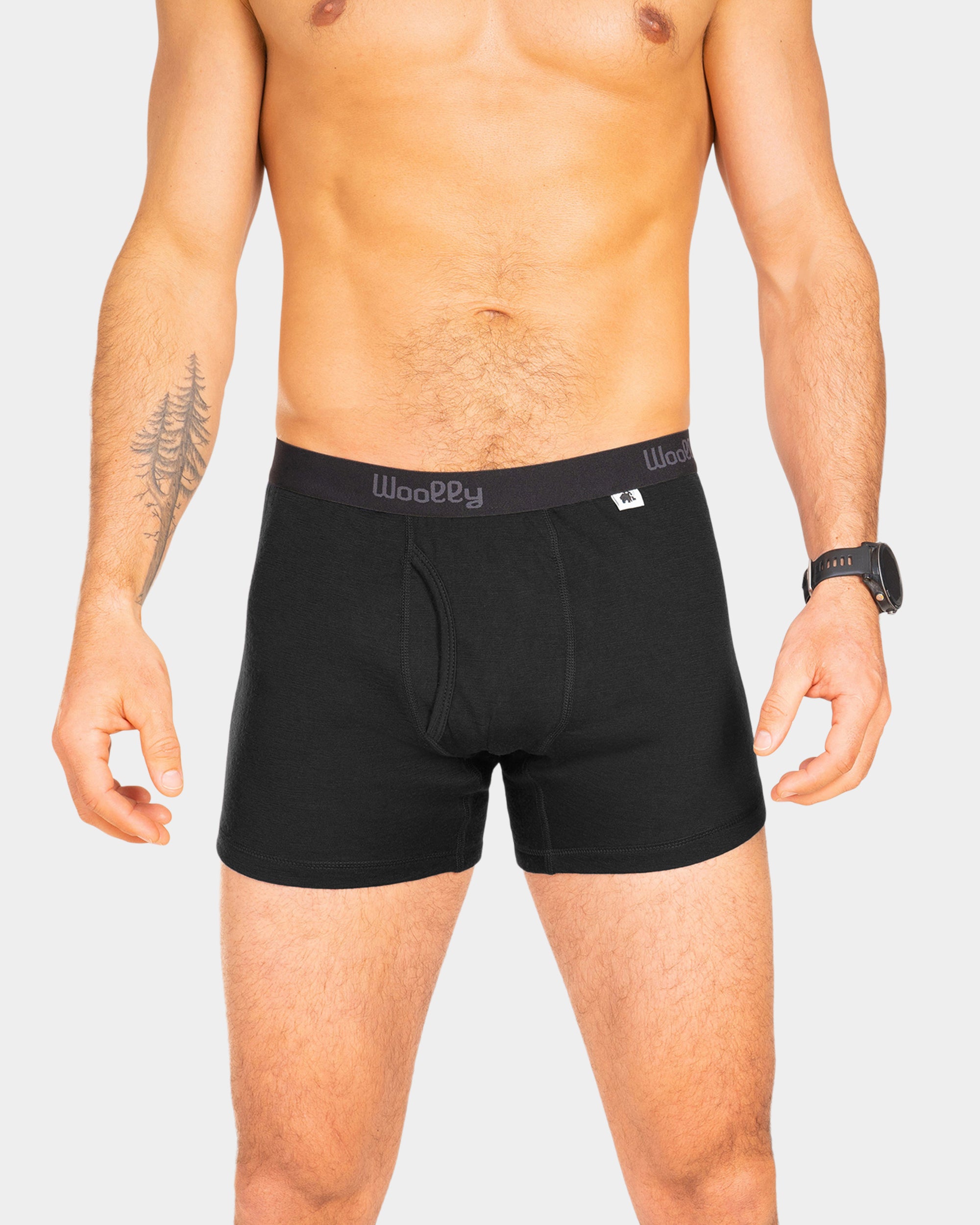 Organic Mens Underwear Boxer Shorts for Men Merino Wool Boxer Briefs  Organic Sustainable Underwear 